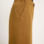 Hose mit weitem Bein bronze brown von Lanius