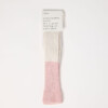 Kniestrümpfe Colourblock off white melange von Lanius