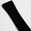 Kniestrümpfe mit Rippe black von Lanius