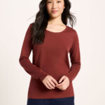 Langarmshirt red mahagony von Lanius Langarmshirt red mahagony von Lanius