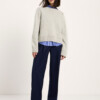 Pullover Cropped grey mel. von Lanius