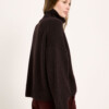Pullover Oversize bitter chocolate tweed von Lanius