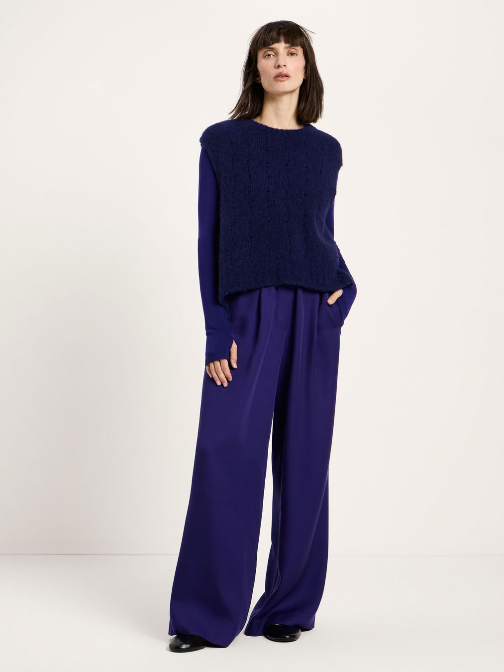 Pullunder violet violet von Lanius