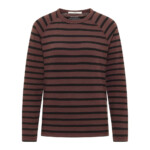 Raglanshirt Langarm bitter chocolate / black von Lanius Raglanshirt Langarm bitter chocolate / black von Lanius
