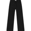 Hose Dew Flared Paper Touch - French Pockets black von DAWN