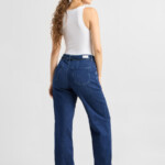 Jeans Blink Wide Barrel Soft Denim - Classic dark blue von DAWN