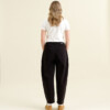 Jeans Moondust Soft Denim - Wide Barrel leg stay black von DAWN