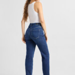 Jeans Stardust O-Shape Soft Denim - Classic dark blue von DAWN