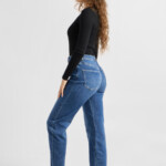 Jeans Stardust O-Shape Soft Denim - Classic medium blue von DAWN