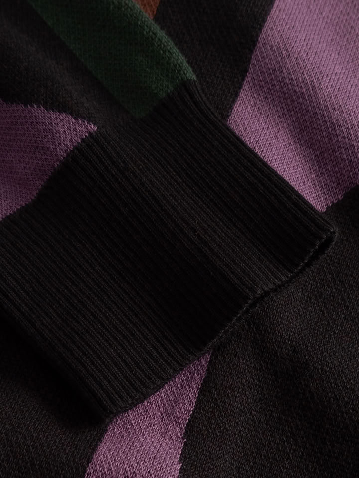 Cardigan Kanan Wavy Stripe multi color von Dedicated. Cardigan Kanan Wavy Stripe multi color von Dedicated.