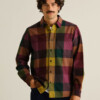 Hemd Rute Flannel Check Bold multi color von Dedicated.