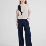 Pullover Arendal Long Cat vanilla white von Dedicated.