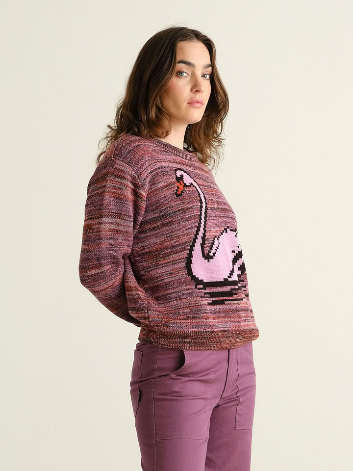 Pullover Arendal TY Swan multi color von Dedicated. Pullover Arendal TY Swan multi color von Dedicated.