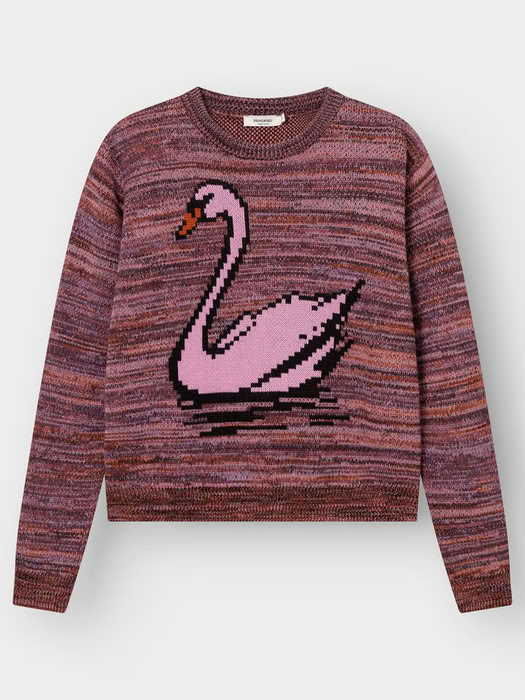Pullover Arendal TY Swan multi color von Dedicated. Pullover Arendal TY Swan multi color von Dedicated.