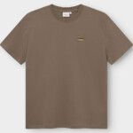 T-shirt Stockholm Perch EMB bungee green von Dedicated.