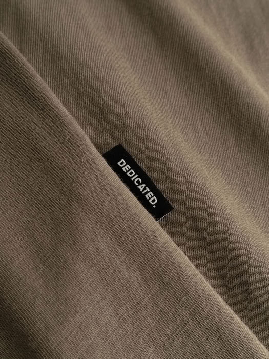 T-shirt Stockholm Perch EMB bungee green von Dedicated.