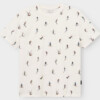 T-shirt Stockholm Ski Team AOP whisper white von Dedicated.