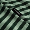 T-shirt Stockholm Stripes dark green/granite green von Dedicated.
