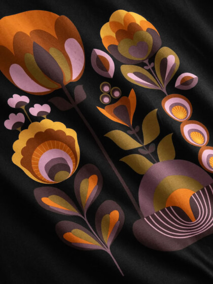 T-shirt Vadstena Autumn Harvest black von Dedicated. T-shirt Vadstena Autumn Harvest black von Dedicated.