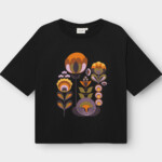T-shirt Vadstena Autumn Harvest black von Dedicated. T-shirt Vadstena Autumn Harvest black von Dedicated.