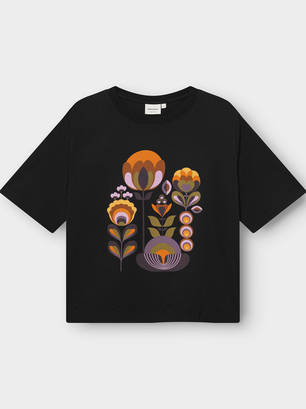 T-shirt Vadstena Autumn Harvest black von Dedicated. T-shirt Vadstena Autumn Harvest black von Dedicated.