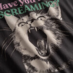 T-shirt Vadstena Screaming Cat multi color von Dedicated.