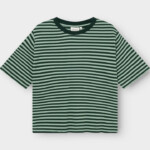 T-shirt Vadstena Stripes dark green/granite green von Dedicated. T-shirt Vadstena Stripes dark green/granite green von Dedicated.