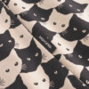 T-shirt Visby Pepita Cats oat white von Dedicated.