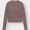 Top Rib Ryd Leopard light brown von Dedicated.