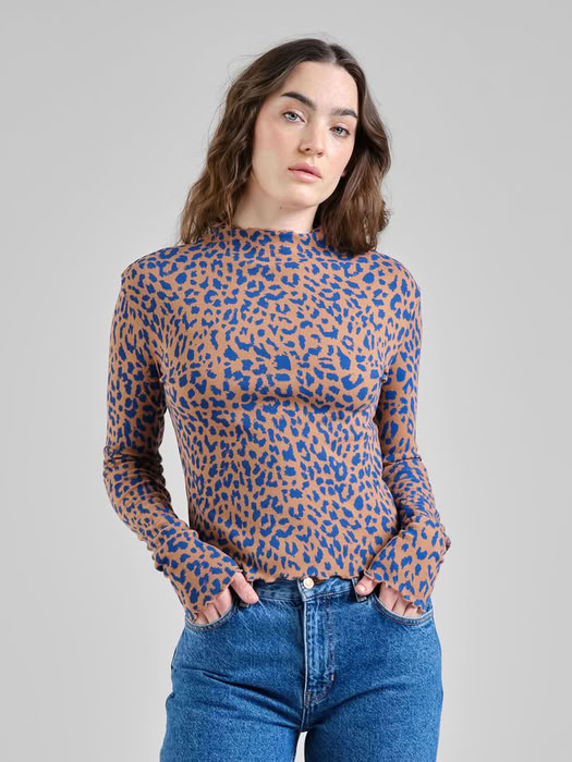 Top Rib Ryd Leopard light brown von Dedicated. Top Rib Ryd Leopard light brown von Dedicated.