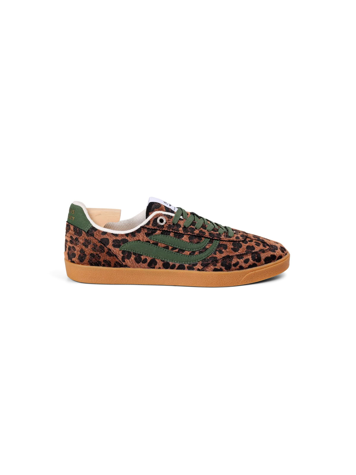 Sneaker G-Volley Animalprint leo/bottlegreen von Genesis Footwear