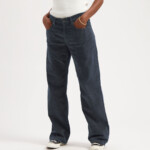 Cordhose Lena Loose ocean blue von Kuyichi