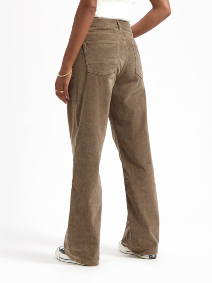 Cordhose Lena Loose taupe von Kuyichi