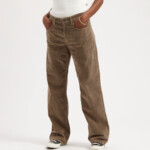Cordhose Lena Loose taupe von Kuyichi