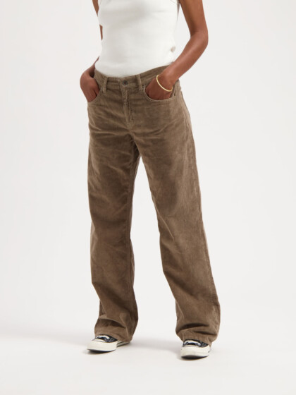 Cordhose Lena Loose taupe von Kuyichi