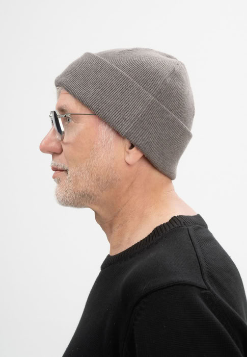 Feinstrick Mütze Himmat bear melange von MELAWEAR