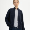 Jacke Rippstrick Kamuka navy von MELAWEAR