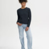 Longsleeve Aastha navy von MELAWEAR
