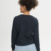 Longsleeve Aastha navy von MELAWEAR