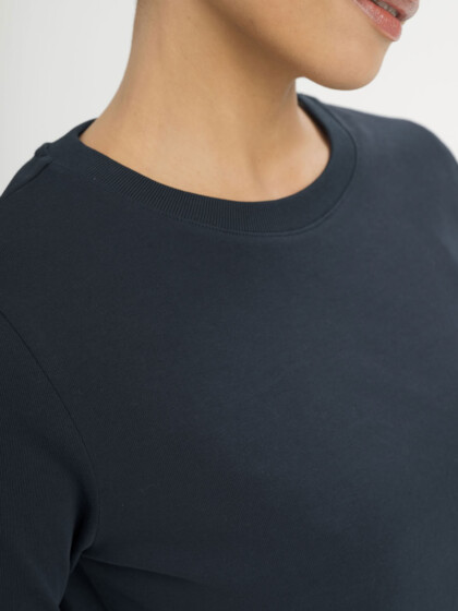 Longsleeve Aastha navy von MELAWEAR