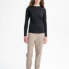 Longsleeve Dhivya schwarz von MELAWEAR