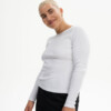 Longsleeve Ripp Mehar weiß von MELAWEAR