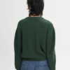Pullover Rippstrick Adah deep forest melange von MELAWEAR