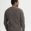 Strickpullover Ravi brown speckles von MELAWEAR