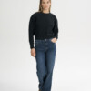 Strickpullover Suriya schwarz von MELAWEAR