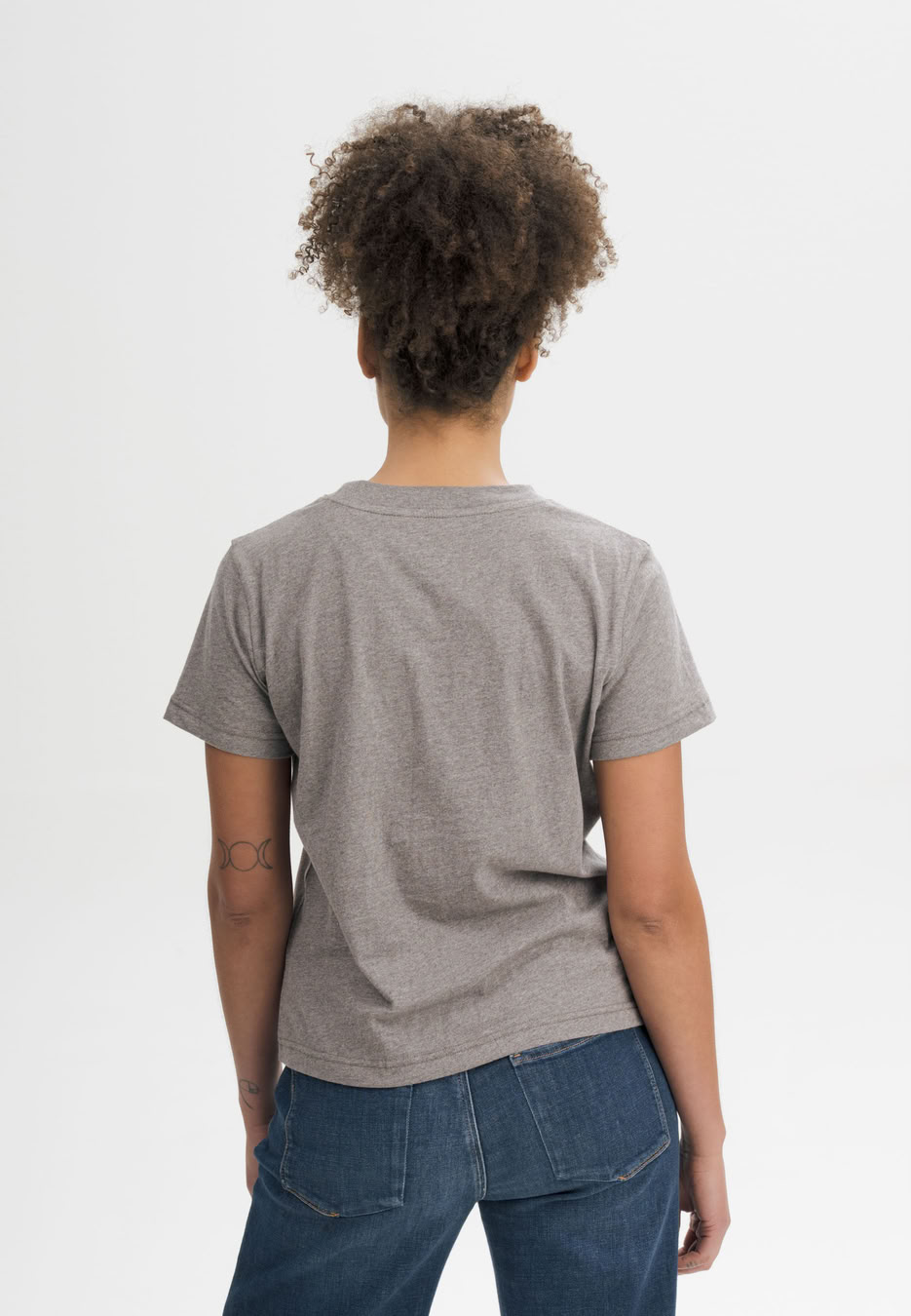 T-Shirt Khira bear melange von MELAWEAR