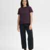 T-Shirt Khira elderberry melange von MELAWEAR
