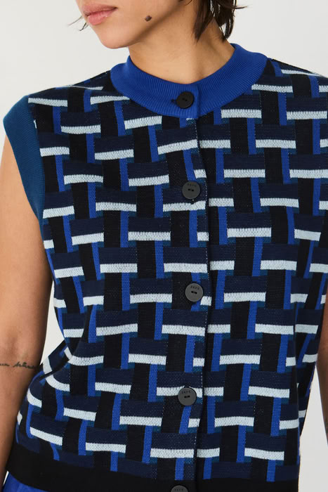 Pullunder Gamitza multicolour von SKFK Pullunder Gamitza multicolour von SKFK