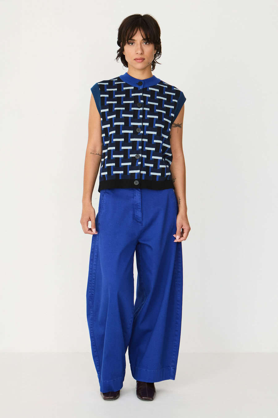 Pullunder Gamitza multicolour von SKFK Pullunder Gamitza multicolour von SKFK
