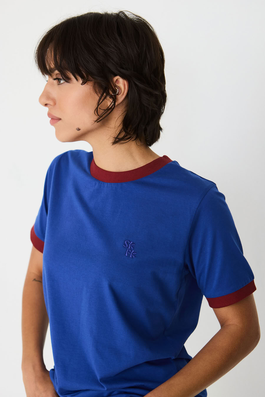 T-Shirt Neskur blue von SKFK